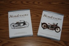 Hendersons: Those Elegant Machines Books Vol I & II. Complete history 1911-1931