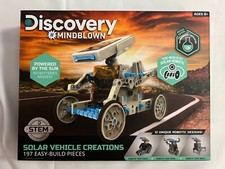 Discovery Mindblown Solar Robot Creation Kit STEM 197 Easy Build Pieces NEW