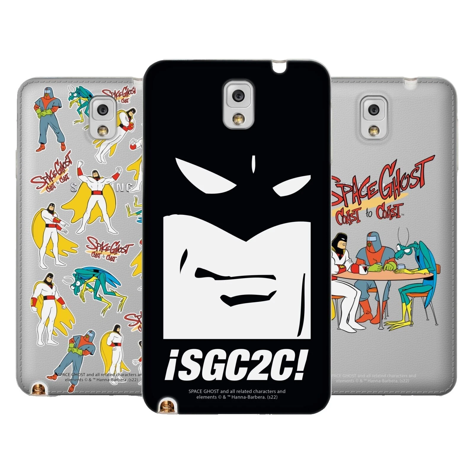 Ghost Silicone/Gel/Rubber Cases, Covers & Skins