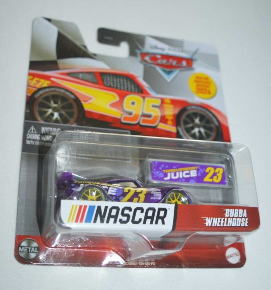 DISNEY PIXAR CARS 2024 NASCAR - BUBBA WHEELHOUSE METALLIC PURPLE