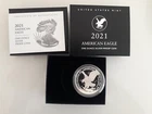 AMERICAN EAGLE 2021 ONE OUNCE SILVER PROOF COIN 21EMN