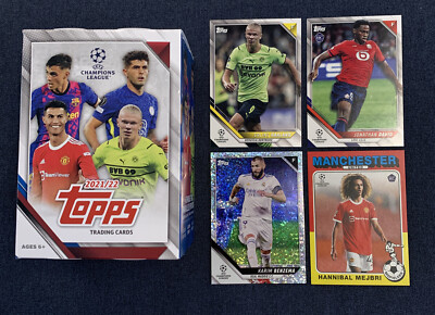 BUY 4, GET 3!  2021-22 TOPPS UEFA Champions(+New 03/17) w/ RC/Sparkle You Pick!