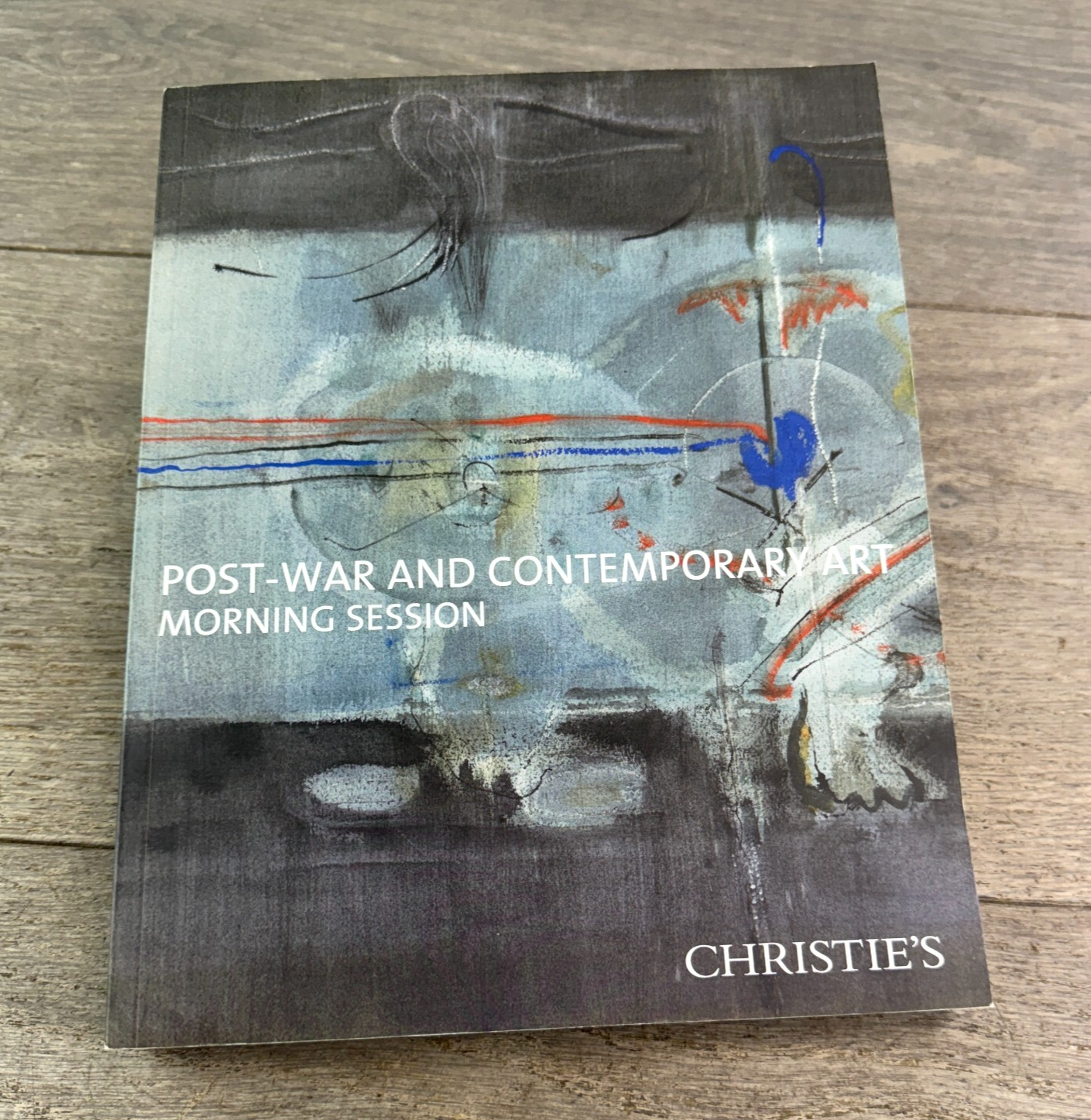 Christie's Post-War & Contemporary Art Morning Session Paperback Auction