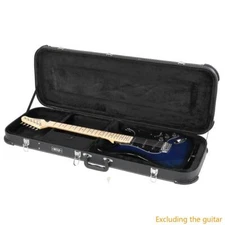 Ktaxon Full Size 41" Plush Interior ST High Grade Electric Guitar Hard Case Flat