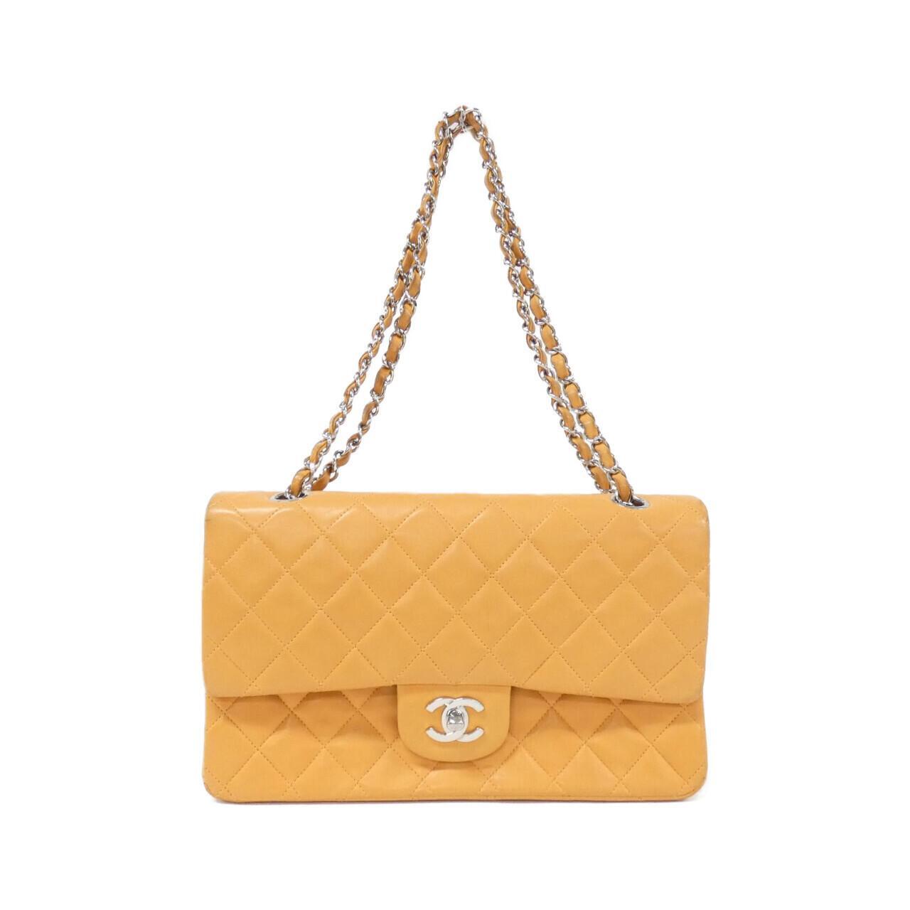 Vintage CHANEL 1112 Shoulder Bag Black Leather Gold Hardware 2700039863956