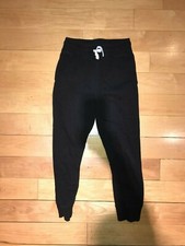 Black H M Jogger Pants 7-8Y