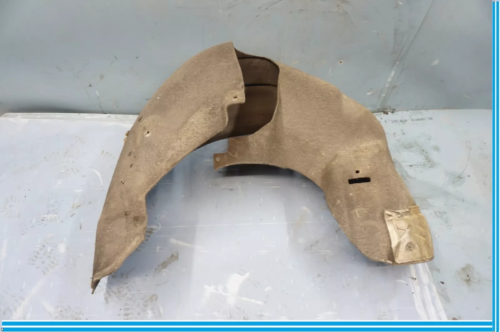 03-10 Bentley Continental GT Rear Right Side Fender Liner Splash Shield OEM