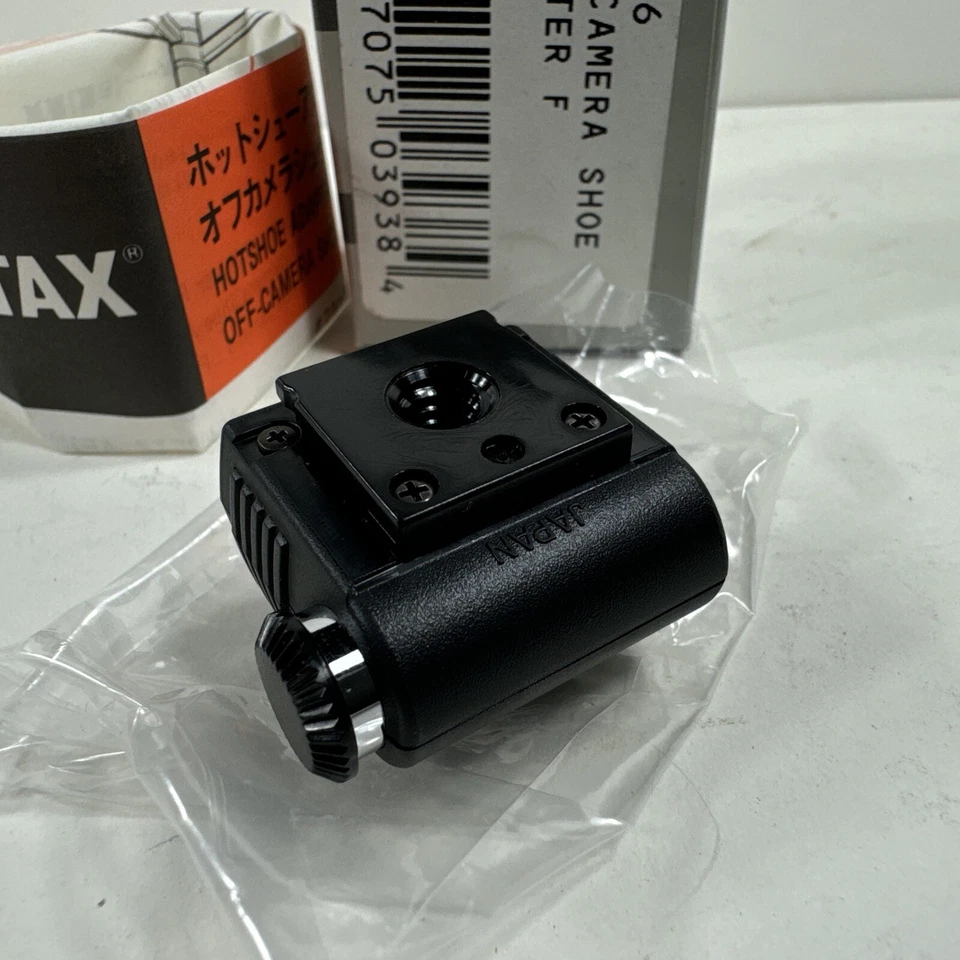 Pentax Off-Camera Hot Shoe Flash Adapter F - 31046 - New Old Stock NOS - Image 3 of 4