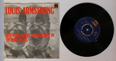 Louis Armstrong When The Saints Go Marching In NL 7inch Vinyl Single 1969