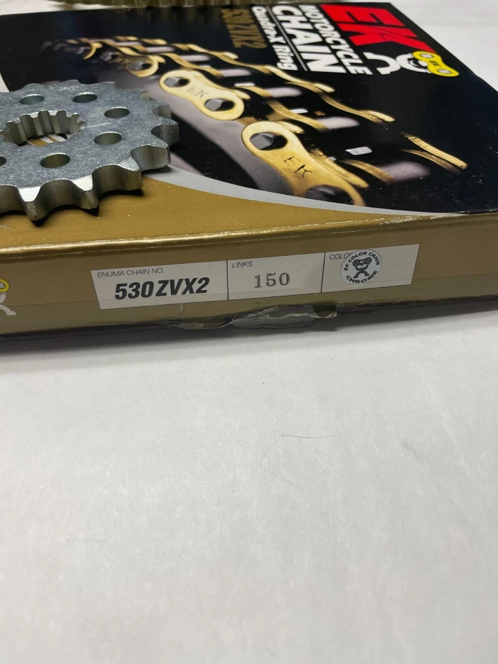 Kawasaki Ninja ZX1200R 2004 cadena (extendida) y bolsillos 530ZVX2 150 Foto 2 de 4