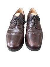 Vintage Classic Men’s Gucci Perforated Leather Brogues Bordeaux Sz 11 (575092)