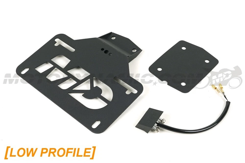 Kit eliminador de guardabarros bajo perfil escondido para Kawasaki Ninja 650 Z650 2017-2025 Foto 2 de 4