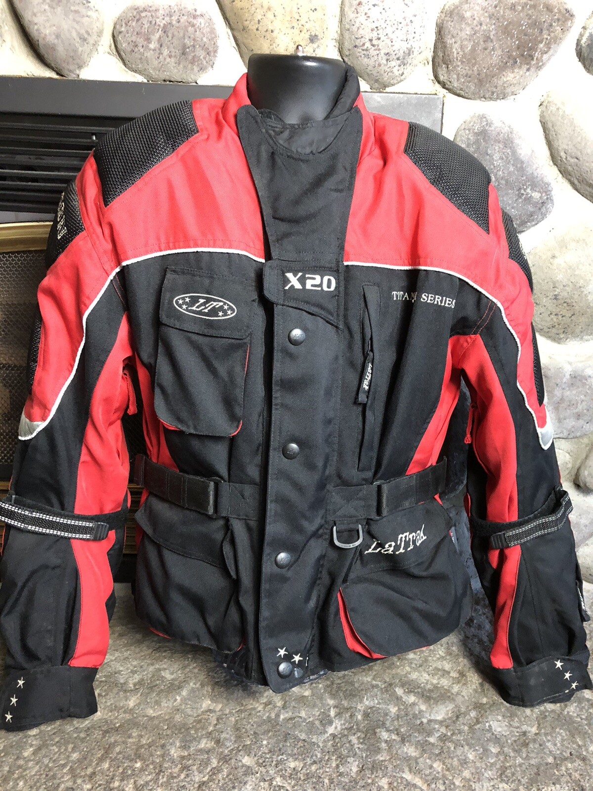 LaTrak Motorcycle Motocross Jacket Mens 