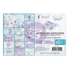 Aquarelle Dreams 4x6 Journaling Notecards Prima The 3 Girls Tale 45/pk