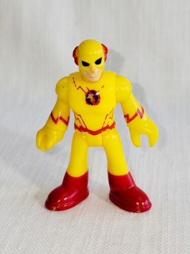 Reverse Flash Imaginext Figure DC Professor Zoom Yellow Fisher Price Loose - Picture 1 of 3