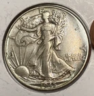 1945  Walking Liberty Half Dollar XF-AU    1271