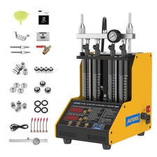 Benzin Einspritzdüsen Reiniger Prüfgerät Tester Injektor Reinigung Maschine DE