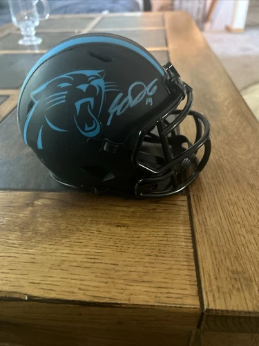 Sam Darnold Carolina Panthers Signed Riddell Speed Mini Helmet