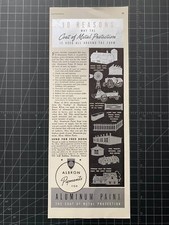Vintage 1938 Alcoa Aluminum Paint Farming Print Ad