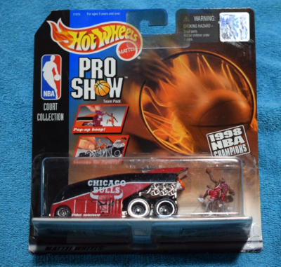 Hotwheels Pro Show Court Collection Chicago Bulls 1998 NBA