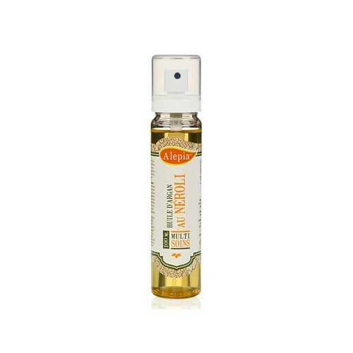Huile d'argan bio fleur d'oranger cosmétique naturelle pour peau sèche