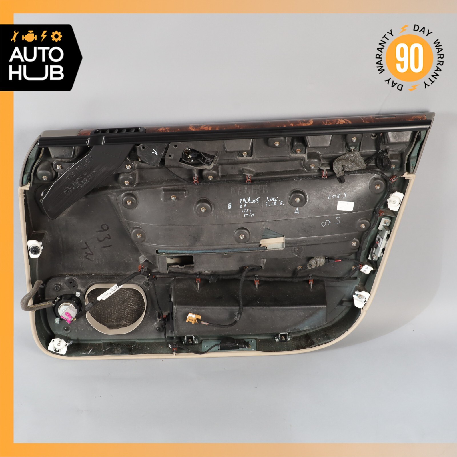 Bentley Continental Flying Spur Front Left Side Interior Door Panel OEM 80k