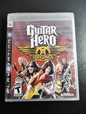 Guitar Hero Aerosmith PlayStation 3 Factory Sealed (PS3) Brand New 2008