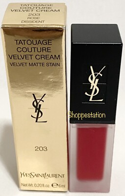 Yves Saint Laurent Tatouage Couture Velvet Cream Matte Stain 203