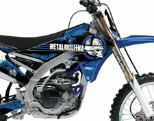 NEW FACTORY EFFEX 18-11226 FULL METAL MULISHA SHROUD GRAPHICS KIT BLUE YZ250F