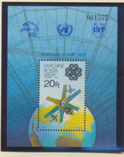 Hungary Stamps Scott #2806-12, Mint Never Hinged, World Communications Year + SS