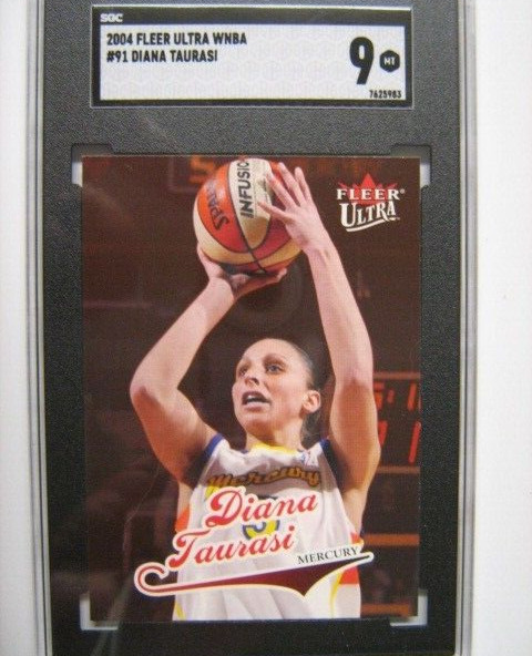 2004 ULTRA WNBA 91 Diana Taurasi Rookie! SGC 9 MINT