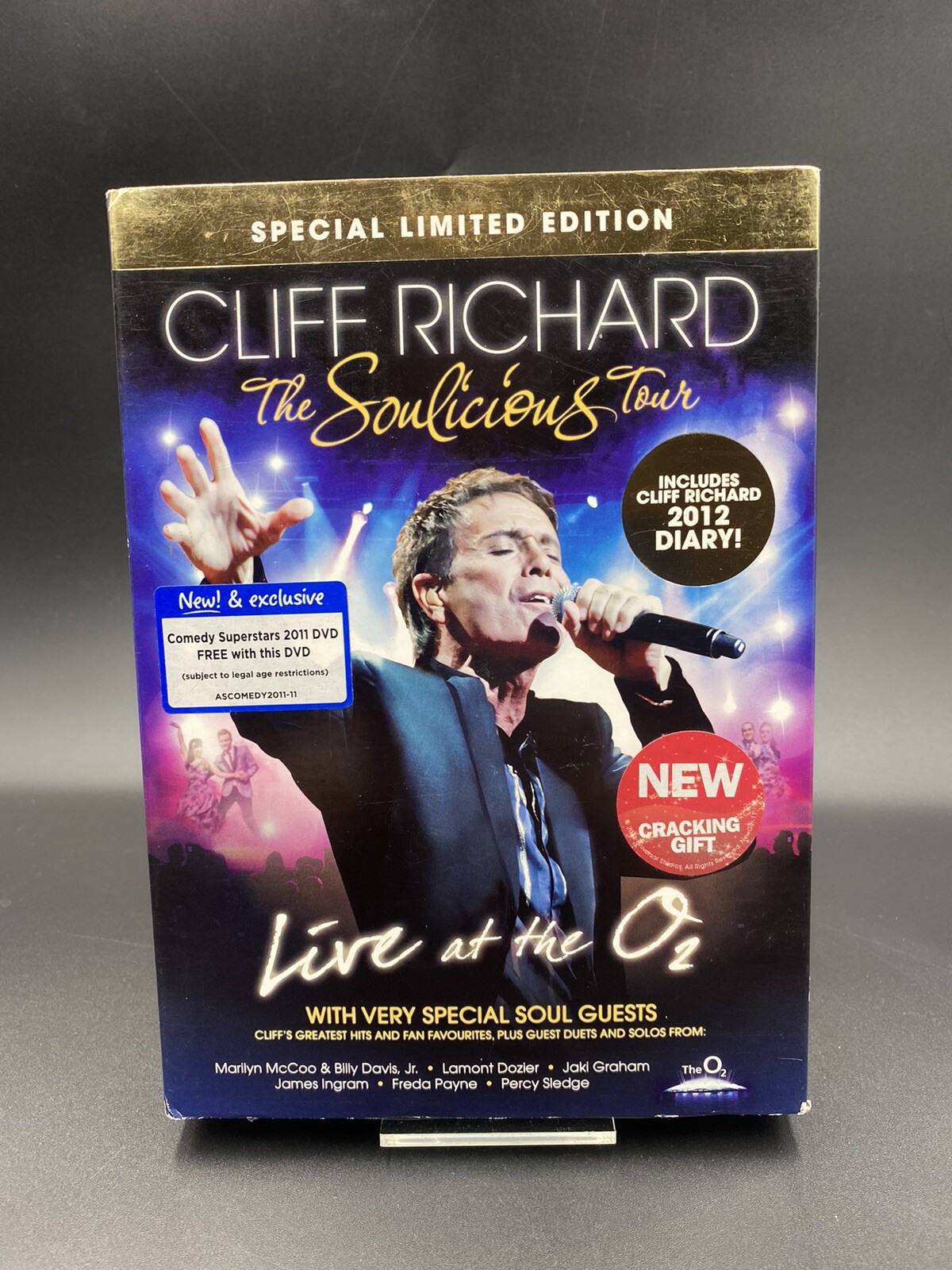 Cliff Richard The Soulicious Tour Live At The O2 Dvd New And Sealed