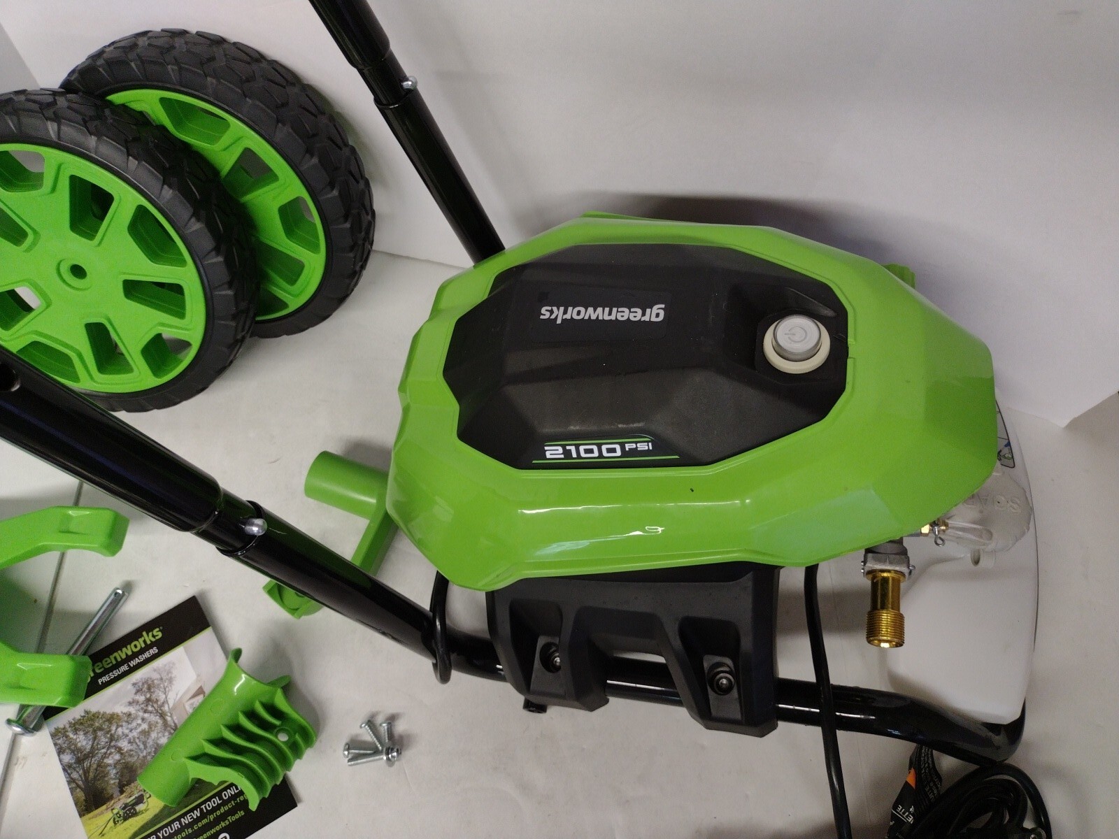 Greenworks 2100PSI Electric Pressure Washer GPW2100 8935314101445 eBay