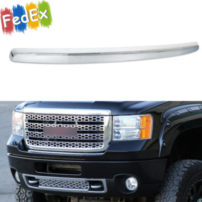 86564533 2011-2014 GMC Sierra 2500HD 3500HD Chrome Upper Grille Hood Molding ...