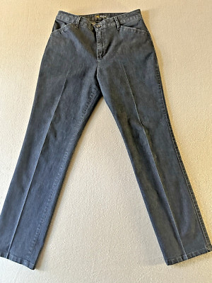 Lee Jeans Relaxed fit Straight Leg Dark Wash Mid Rise Womens blue Jeans Sz 8