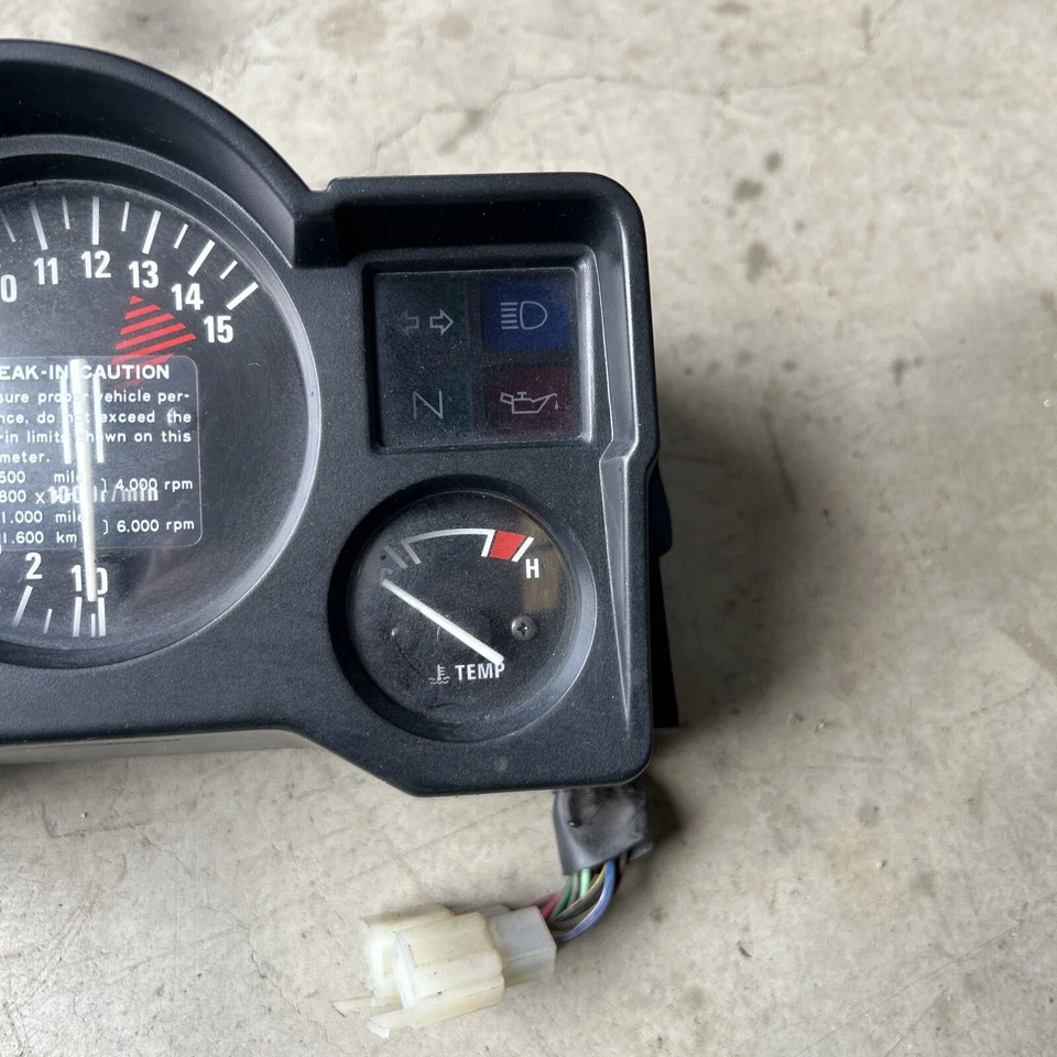 1988 - 2007 Kawasaki Ninja 250R Speedometer Speedo Gauge LOW MILES - Image 4 of 4