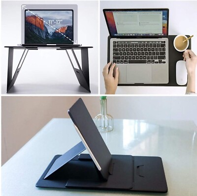 SOLACE tragbarer & faltbarer Laptopständer verstellbares Sofa Laptop Riser Tablet Halter