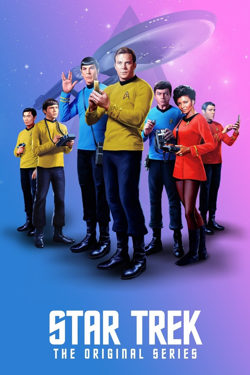 1966 Star Trek Movie Poster 11X17 William Shatner Leonard Nimoy