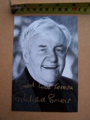 Richard Briers Autogramm (BL2) bitte nach unten scrollen