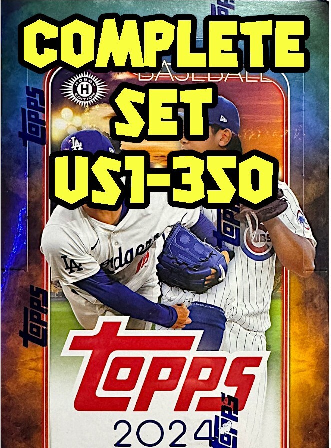topps MLB 2024series1の350枚セット 2024 Topps Update Series Baseball COMPLETE SET US1-350 Paul Skenes
