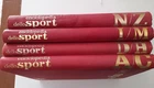 Enciclopedia dello sport edizioni Sportive Italiane Firenze 4 Volumi anno1964