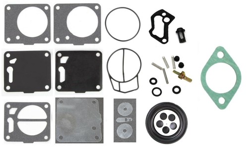SeaDoo Mikuni Single Carb Rebuild Kit w/Base Gasket #007-494 720 717 GSI GTI GTS - Picture 2 of 11