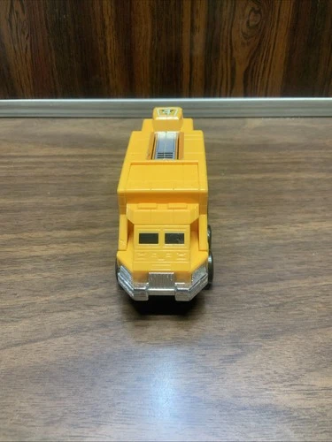 Vintage 1999 Power Rangers Lightspeed Rescue Deluxe Megazord Leg Loader 4 Yellow