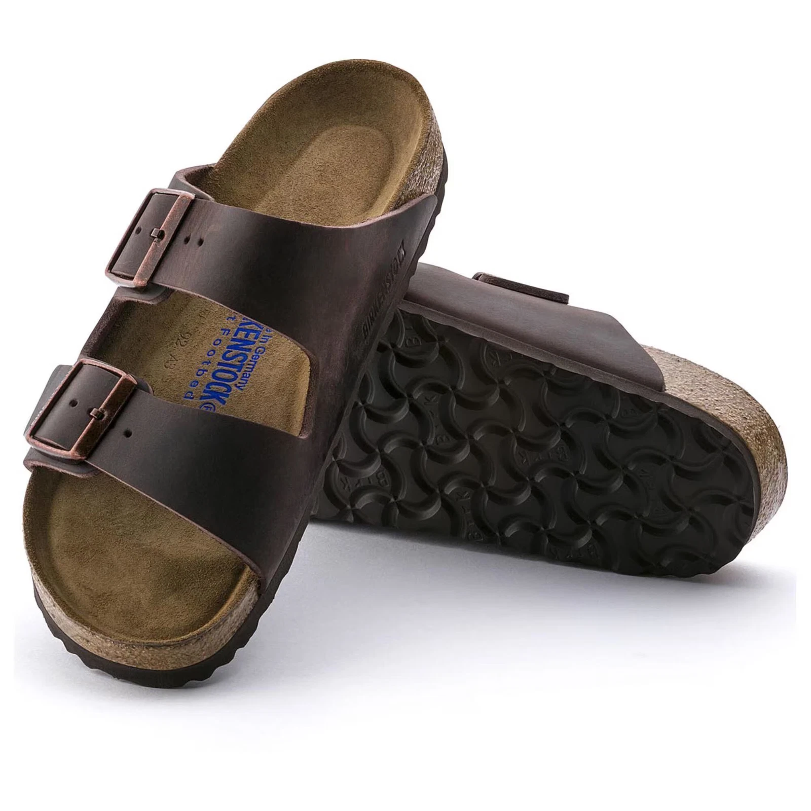 Birkenstock Arizona Oiled Leather Habana Cork Unisex Comfort Sandals Size 37-45