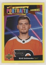 2020-21 Upper Deck UD Portraits Rookies Gold /99 Kirill Ustimenko #P-93 x8s