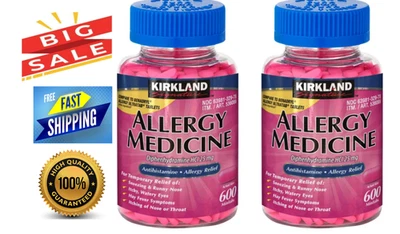 Kirkland Allergy Relief 25mg 1200 Tablets | Compare to Benadryl EXP 2028