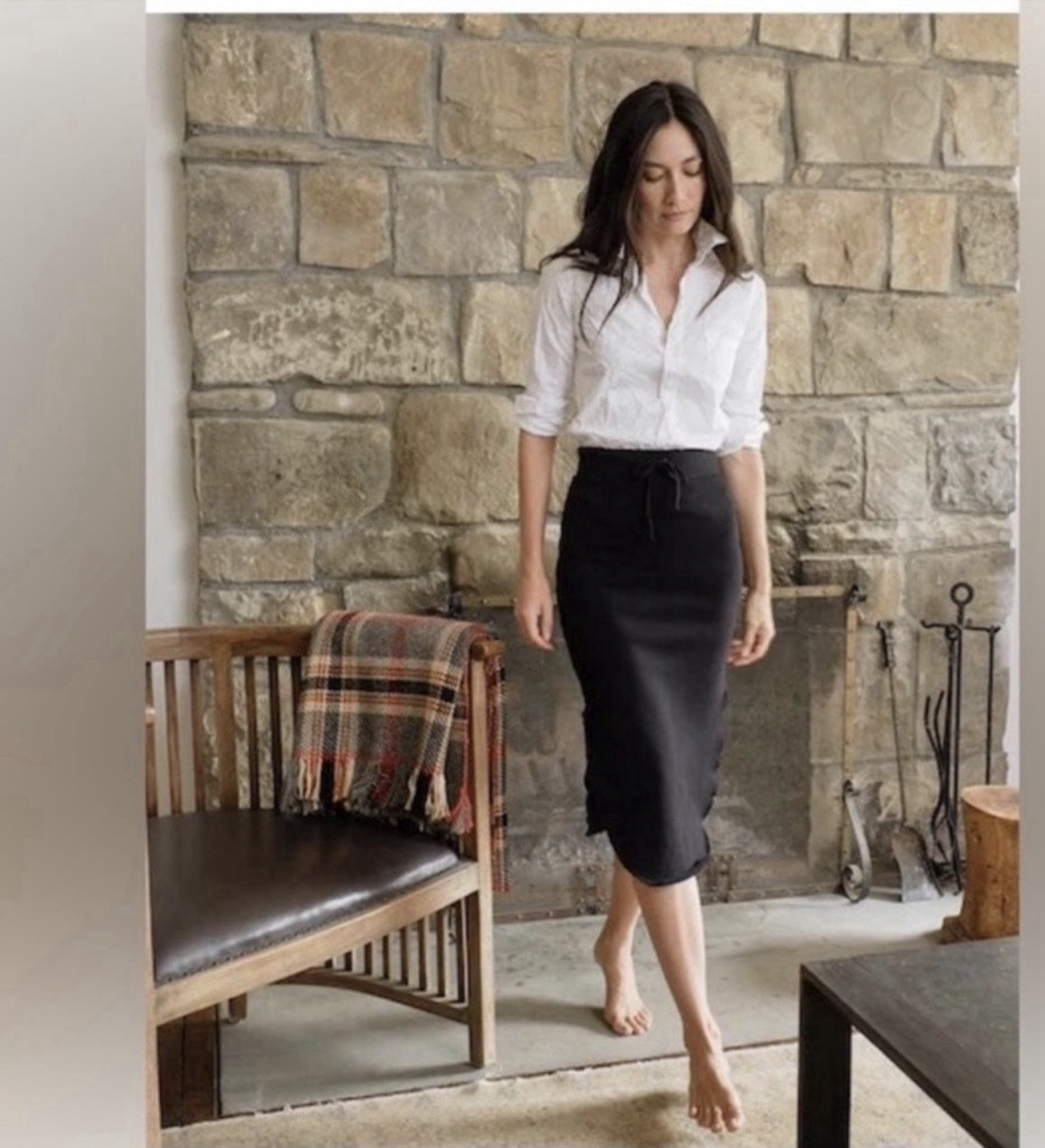 frank and eileen donegal skirt Black Xl