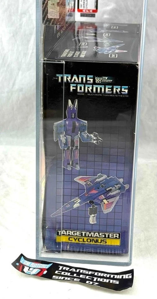Transformers Original G1 1987 Tagetmaster Cyclonus AFA 70+ 70/85/85 MISB - Image 4 of 4