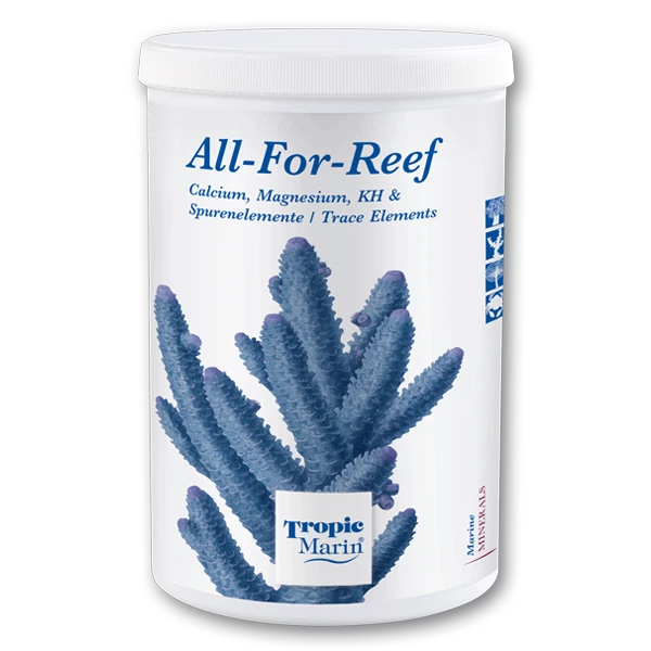 Tropic Marin® All-For-Reef Pulver Ca, Mg, KH & Spurenelemente Aquarium - 1600 g