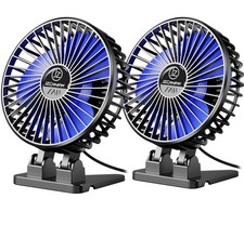 USB Desk Fan, Mini Fan Portable, 3 Speeds Desktop Table Cooling Fans, Plug in...
